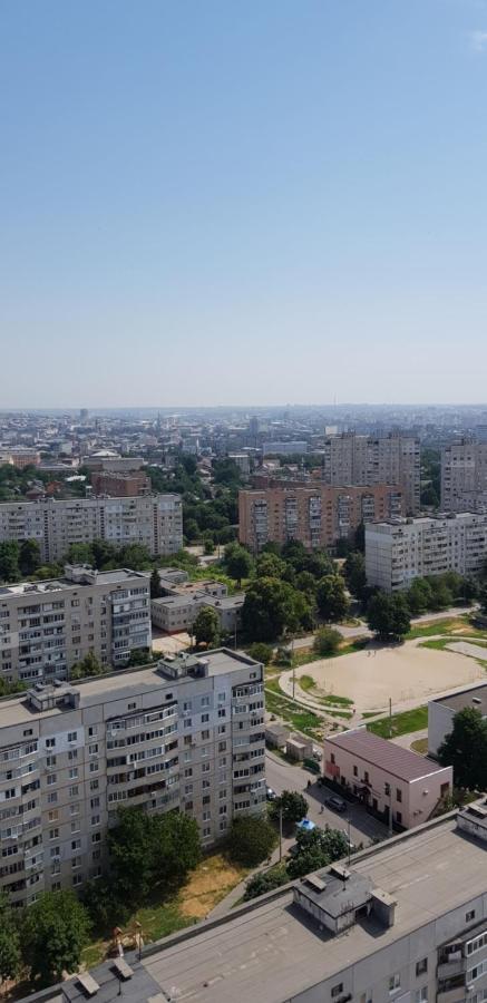 Панарамный Вид 25 Этаж В Бизнесс - Классе 哈尔科夫 外观 照片